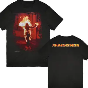 Retro Rammstein Graphic T-Shirt POD Heavy Metal Fan Merch