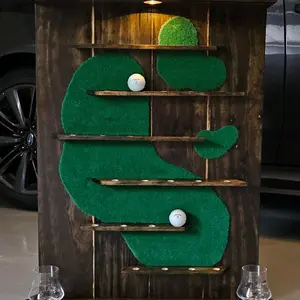 Golf Ball Wall Display Case Shelf