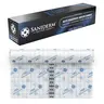 Saniderm Flex Tattoo Aftercare Bandage (New) (Personal Roll, 10.2 in x 2 yd) – Faster Tattoo Healing and Protection – Sterile, Waterproof, Flexible, Latex-Free, Tattoo Aftercare Wrap – Matte Finish