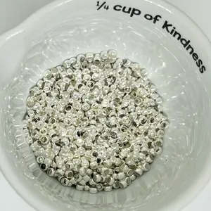 Crimp beads for all your jewelry making crafting or any other DIY needs.