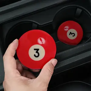 Car Cup Holder Coasters, Anti-slip Car Cup Holder Pad, Car Interior Decoration Accessories for Women & Men, Car Trinkets, Car Accessories