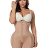 Fajas Colombianas Moldeadoras Stage 2 │ High Compression Colombian Faja Body Shaper │ Waist Sculpting Zero Hip Pressure │ Hourglass Shapewear for Women │ Snatched Body