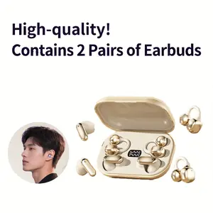 2026 New Bluetooth 5.4 In-Ear & Clip-On Headphones for Gaming, Music, Movies & Cute Gift Ideas,Summer Vibe