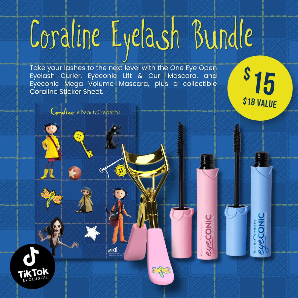 Coraline Eyelash Bundle