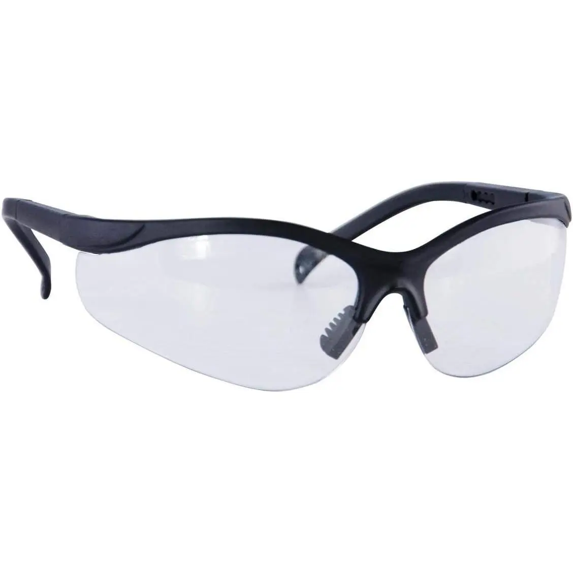 Adjustable Glasses with Clear Lenses and Black Frame for Outdoor Range Shooting Competition and Hunting