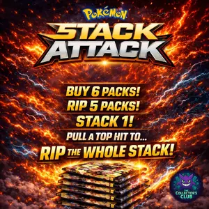 Pokémon Pick your Pack Stack Attack- The Collector's Club