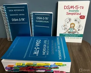 DSM 5 TR + Index tab, Desk Reference Spiral, Classification & DSM SIMPLIFIED