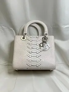 Pre-owned Dior leather Clutches & Wristlets Christian Lady Bag Small