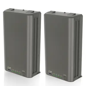 JYJZPB 2 Pack 6.0Ah Rechargeable Battery Compatible with Stealth Cam Trail Camera Flashback, Deceptor MAX, Fusion MAX, 11.1V Lithium Battery