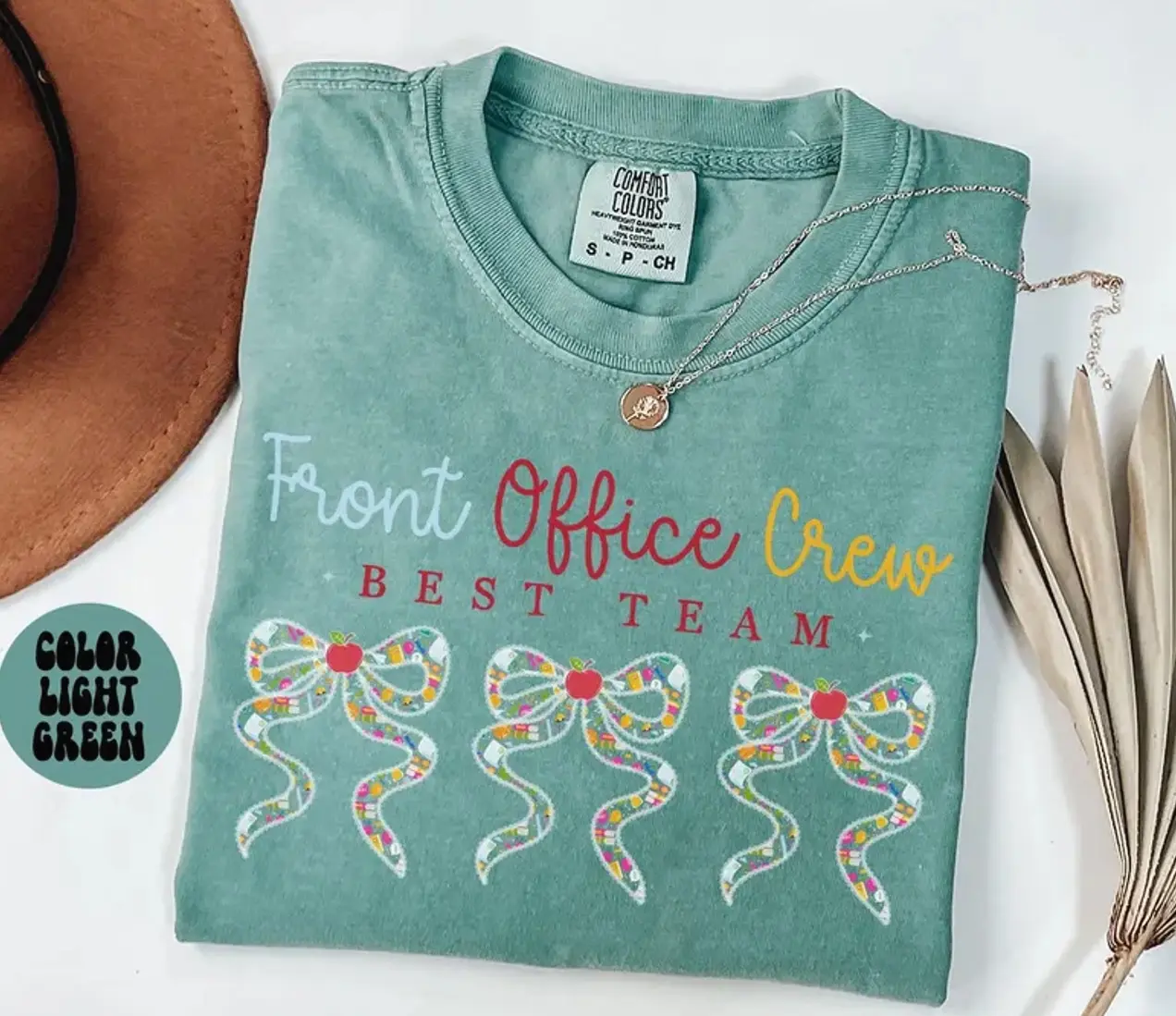 Comfort Colors Front Office Squad Shirt, School Office T-Shirt, Secretary Tee, Administrative Assistant