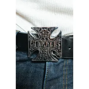 West Coast Choppers Men's Logo Buckle Belt