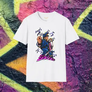 Jotaro Kujo "Jojos Bizzare Adventure", JoJo Shirt Merch, Anime Shirt, JoJo Fan Art, Cosplay, Anime Clothes, Best Anime Gifts, Dio Brando