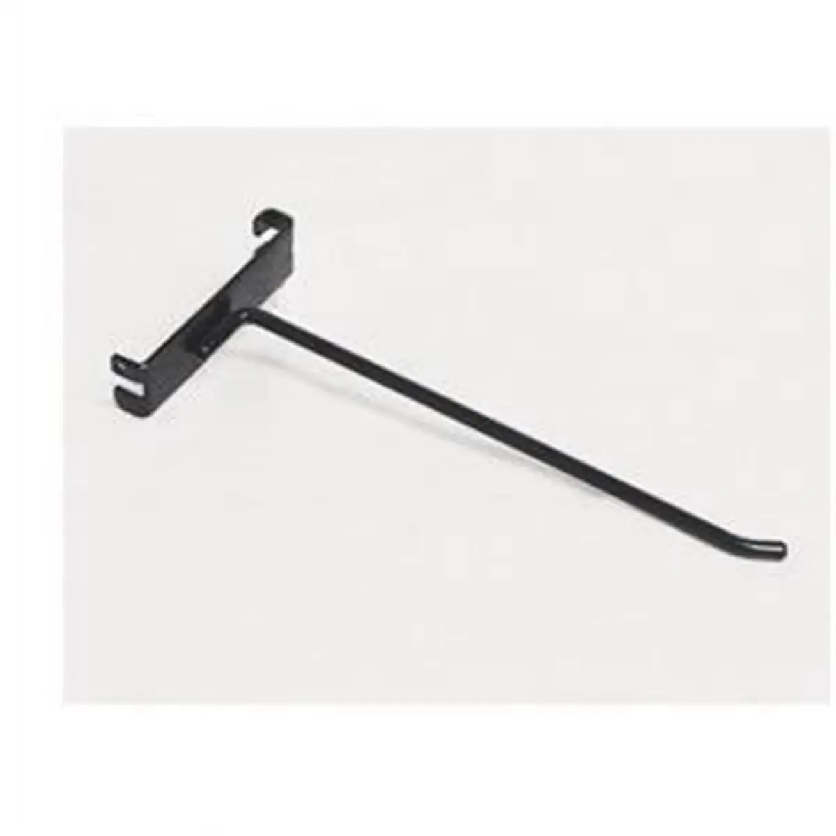 GRND&BENDICT 284GDH8B 8 In. Black Grid Panel Hook System - 3-Piece Organiser, Wall-Mounted Hooks & Rails, Triangular Formation, Z-Shaped Layout, Flexible Setup, Display Storage, Greater Display Area