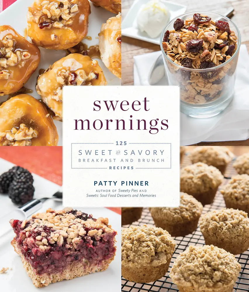 Used Hardcover Cookbook - Sweet Mornings: 125 Sweet and Savory Breakfast, Brunch Recipes by Patty Pinner - English Cooking Book