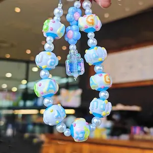 FJHcrystal Phone chain key chain DIY