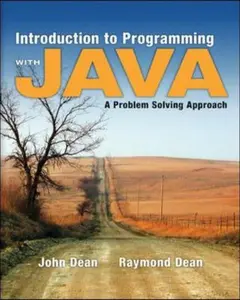 USED-Introduction to Programming with Java: A Problem Solving Approach by Dean, John (Paperback)