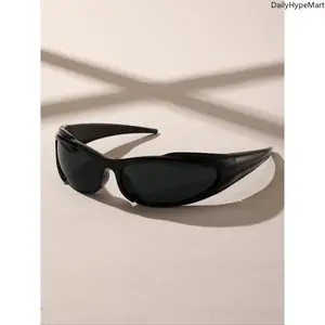 Small Frame Sport Sunglasses Trendy Street Style Catwalk Shades for Men Women UV Protection Unisex Plastic Material Fashion Gift Sports Ready, Glasses