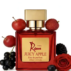 Roiii Red Apple,Lychee,Black Currant,Eau De Parfume,Grapefruit,Forest Fruits,Roseberry Blossom,Jasmine,Rose,Suger,Musk Vanilla,Oakmoss,Amber Women Eau De Parum