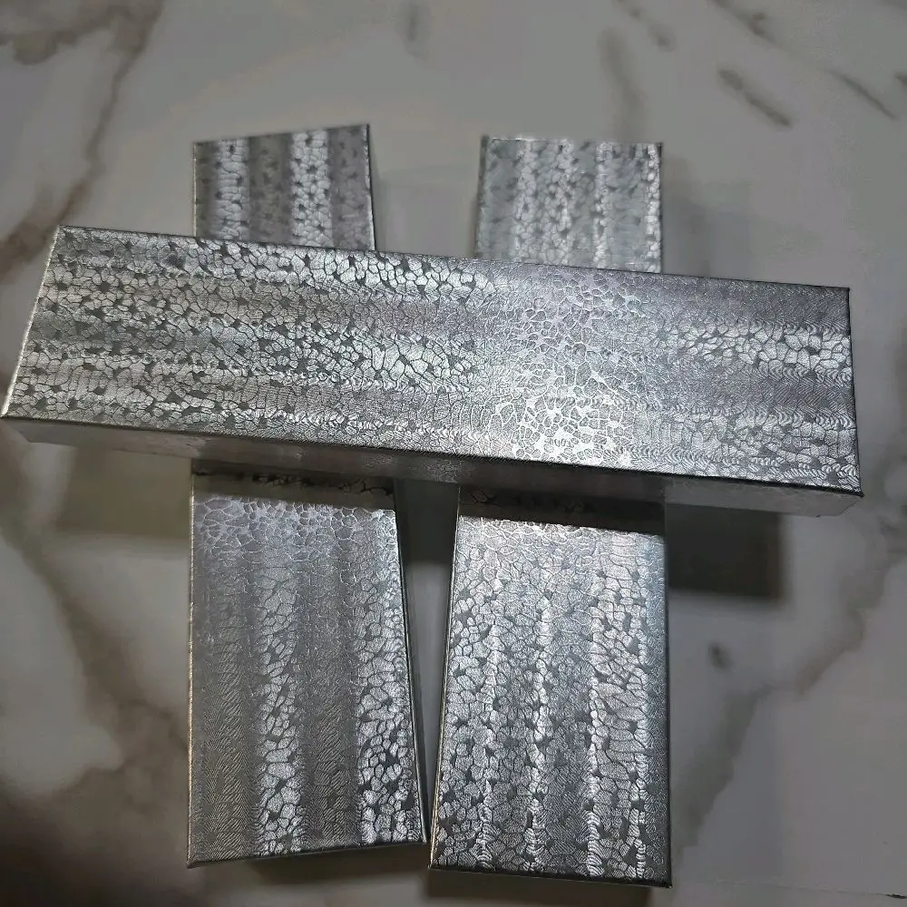 long silver jewerly box