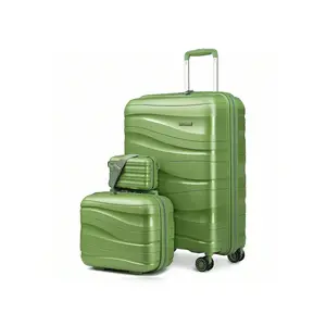 New store discount  Melalenia Carry On PP Material Lage With Spinner Wheels 22x14x9 Airline Approved