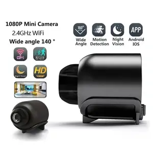 X5 Mini Wifi Camera - 1080P HD Wireless Home Surveillance Camera with Night Vision, Motion Detection, Audio & Video Recording, Home Security Camcorder, Wifi Cameras