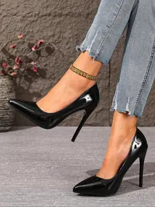 Women's High Heel Shoes, Stiletto Heels, Fashionable Comfortable Footwear, Suitable for Daily Wear and Special Occasions, Multifunctional Design