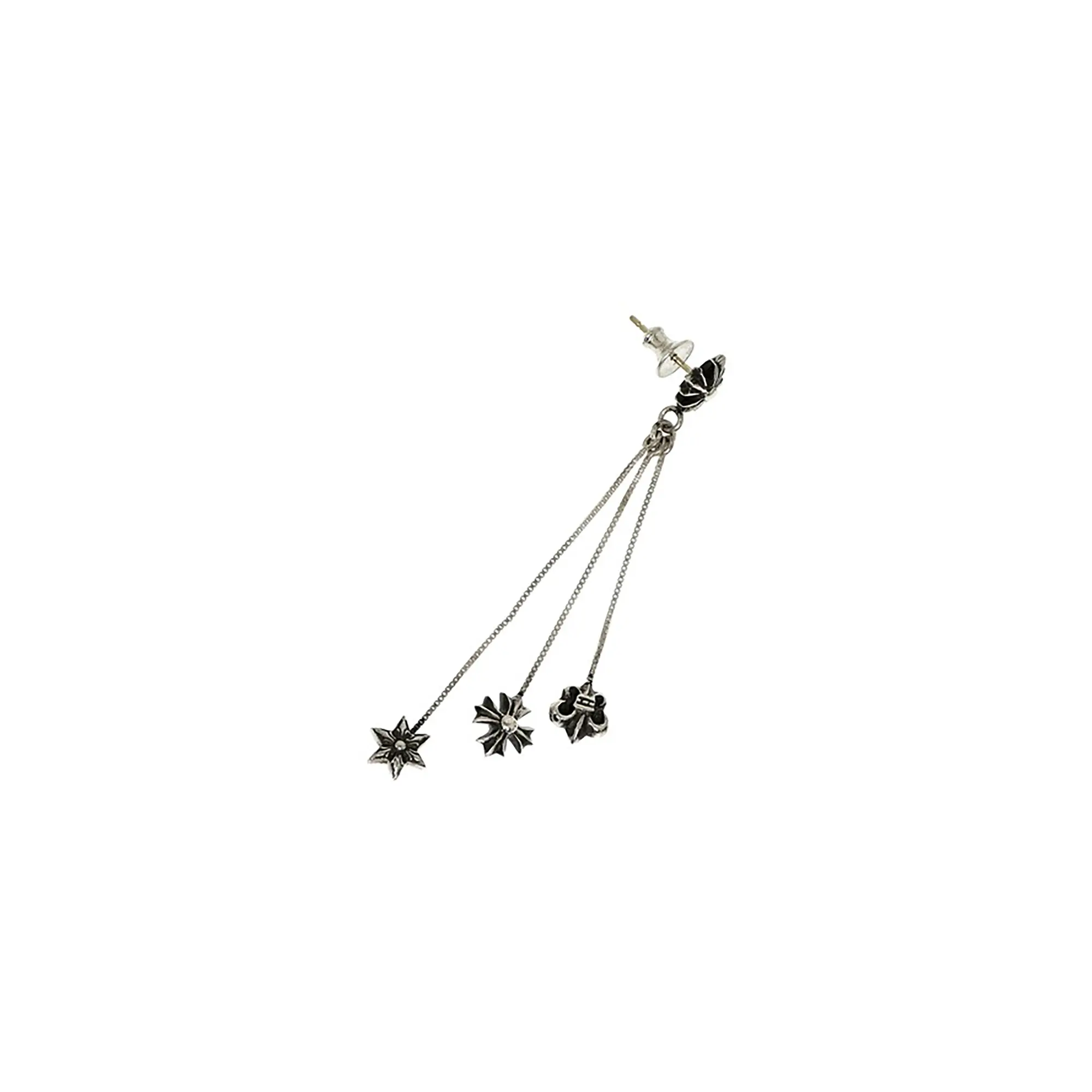 JoJo 3 Drop Earring "Single Earring - Silver" CHRM0668