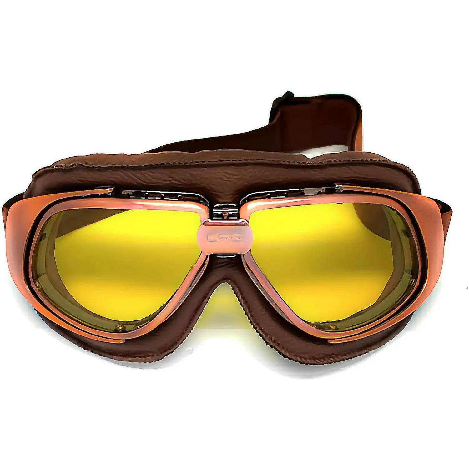 T10 Frame Bronze Lens Yellow
