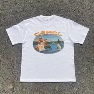 Vintage Y2K Camel Tee | Retro Desert Graphic T-Shirt