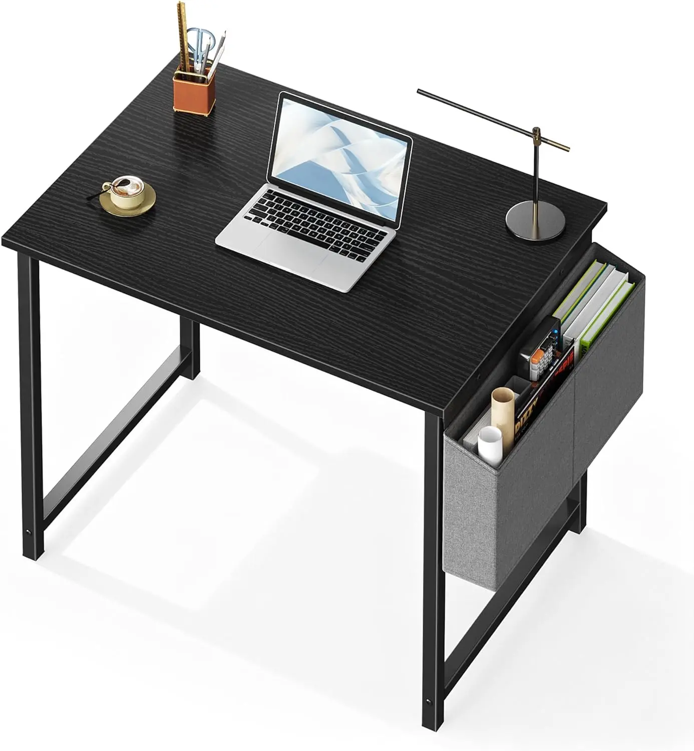 Computer Desk 31/40/44 Inch Home Office Desks for Small Spaces, Gaming Writing Study Work Table with Storage Bag for Bedroom