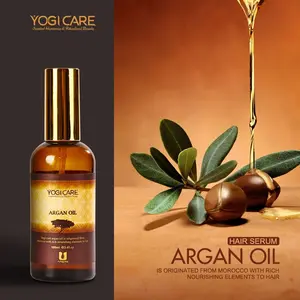 Yogi Care Moroccan Argan Hair Oil 100ML, Nourishing Root Care, Contains Mineral Oil, Wool Fat, Glycerine, Palm Oil, Promotes Hair Growth