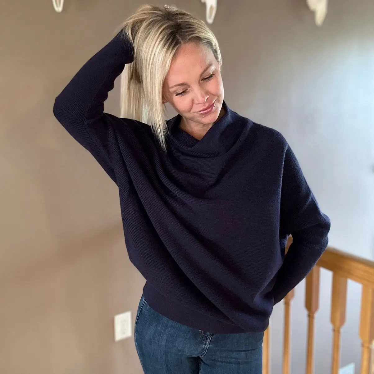 Cozy Dolman Pullover Sweater
