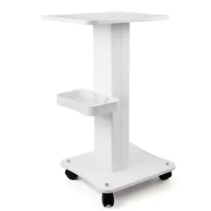 Trolley Cart with Wheels, Salon Spa Beauty Machine Trolley Stand, 3 Tier Beauty Rolling Cart Esthetician Machine Mobile Cart for Beauty Instrument Storage
