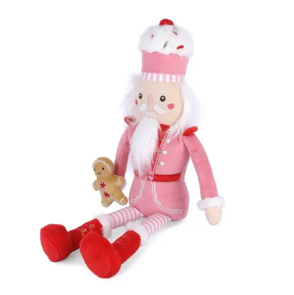 Gingerbread Nutcracker Pink