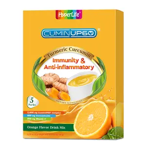 Orange Flavored Turmeric Curcumin Hydration Drink Mix for Joint Health & Anti Inflammatory,Packet with Vitamins and 600mg Curcumin Per Serving. Healthcare Dietary