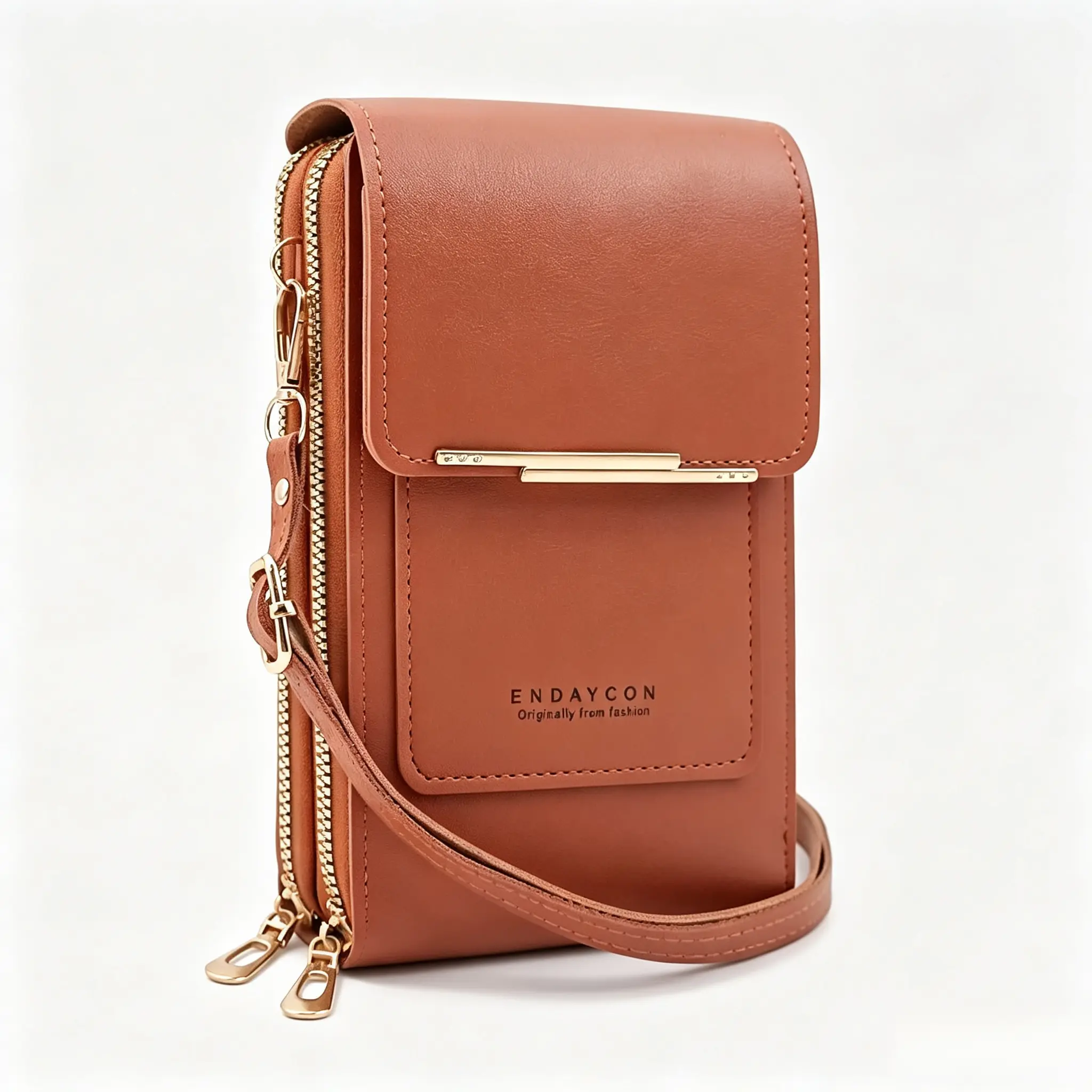 Stylish minimalist touchscreen crossbody bag, wallet, and  bag featuring multiple card slots, an adjustable  strap, and a waterproof design; suitable for gym workouts, shopping, and more occasions; an ideal gift choice.