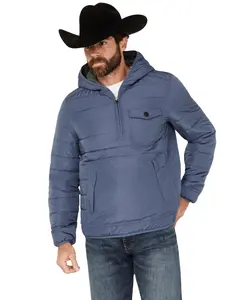Brothers And Sons Men's Men'S Calhoun Anorak Insulated Hooded Jacket - Basfa23o29-Ind