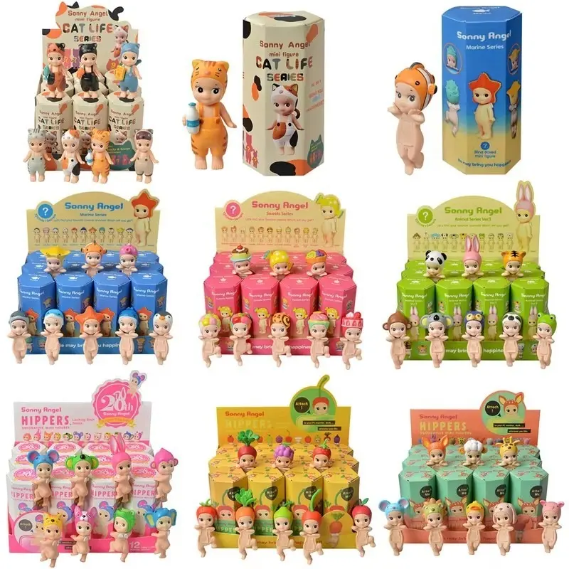 Sonny Angel Mini Figure Collection – Cute Kawaii Blind Box Collectibles | Mystery Gift & Desk Decor