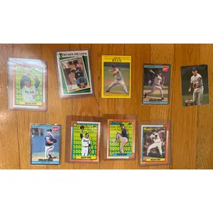Nolan Ryan sports card bundle (9 cards)