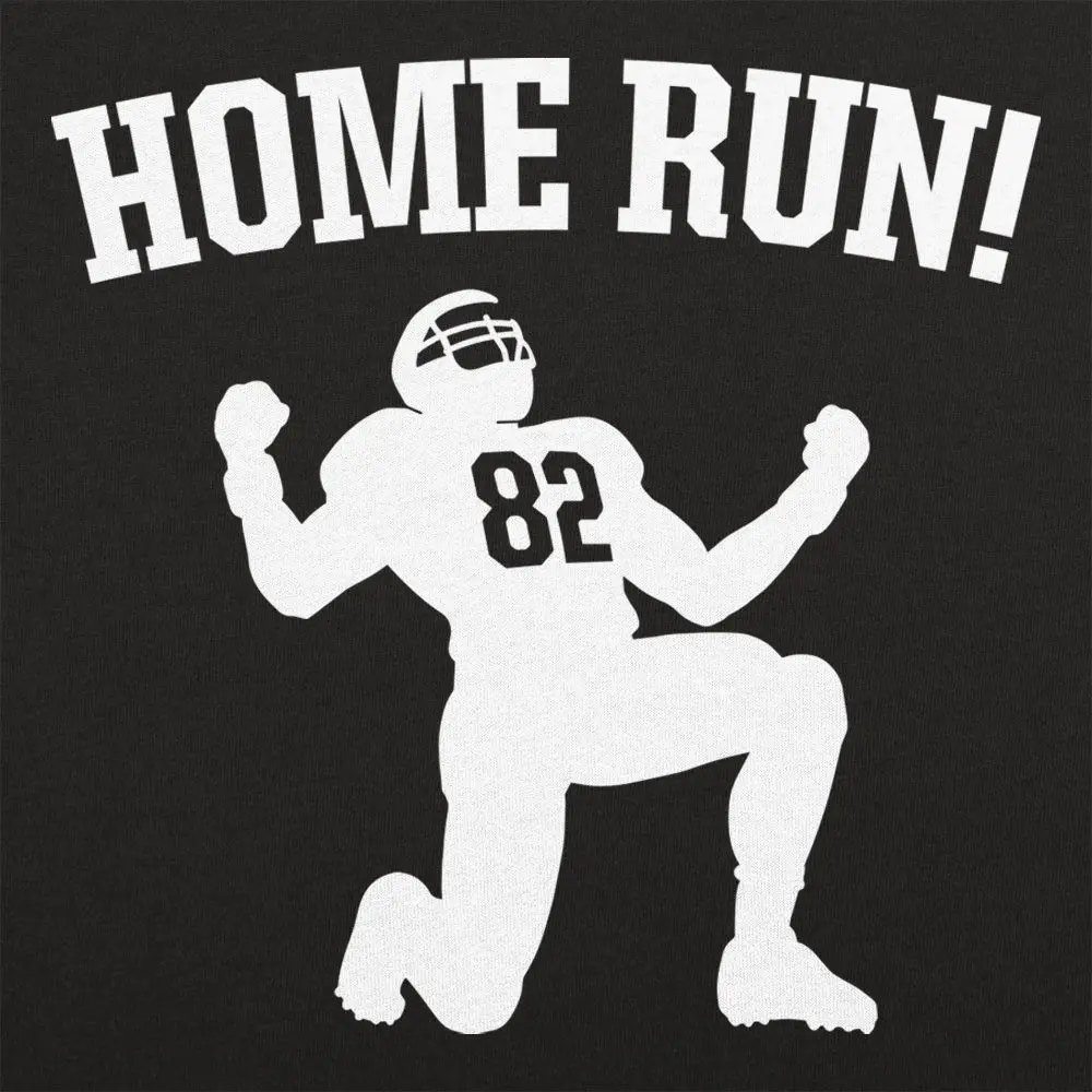 Home Run Football Player Celebrating Touchdown