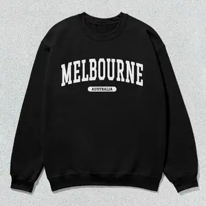 Melbourne Sweatshirt Australia Collegiate Crewneck Sweater Unisex