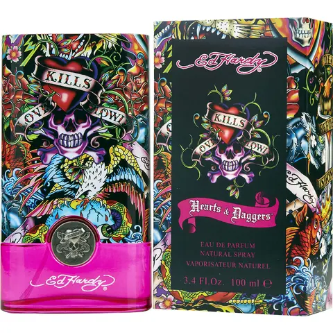 Ed Hardy Hearts & Daggers By Christian Audigier Eau De Parfum For Women
