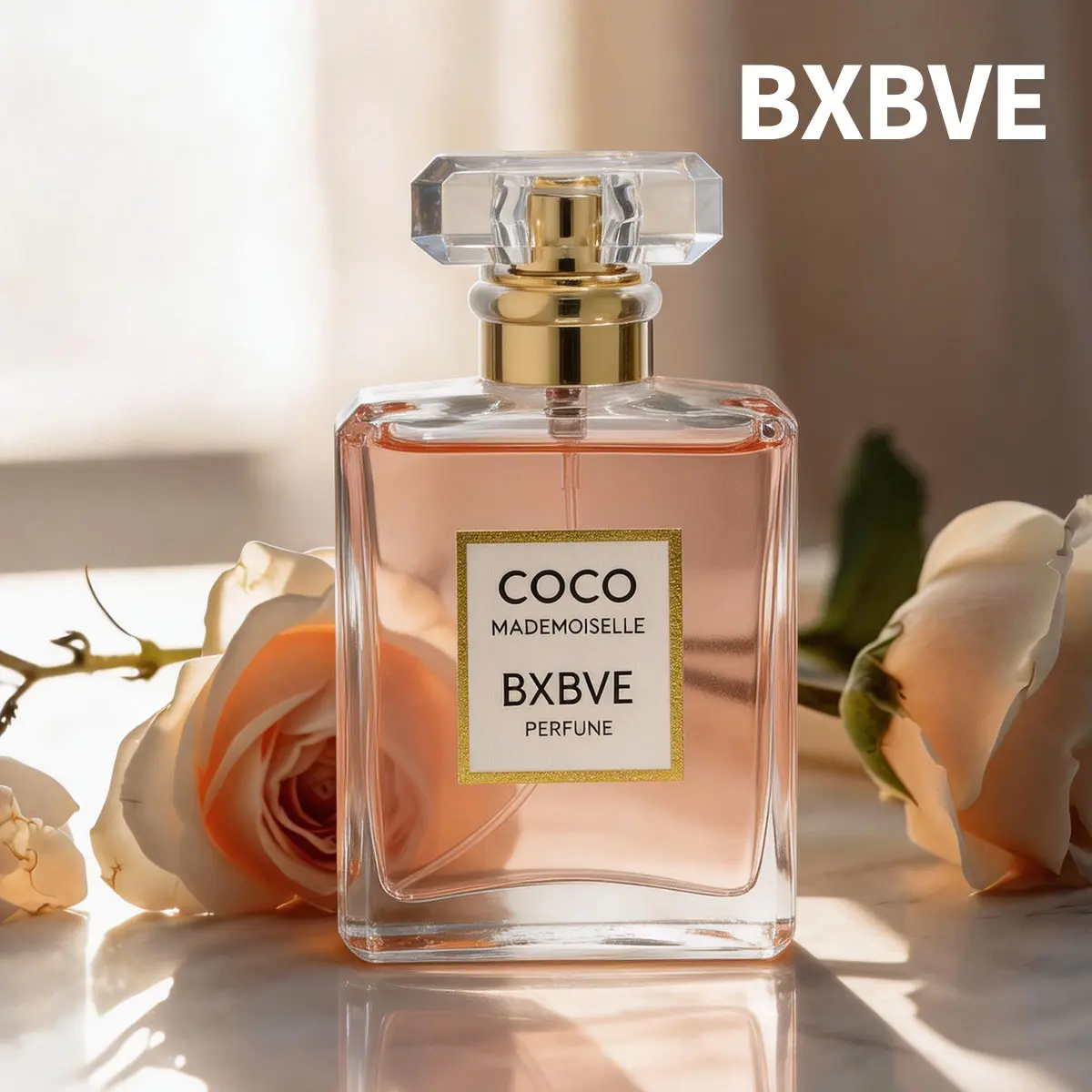 BXBVE Luxury Floral Perfume for Women 1.7 FL Oz (50ml), Long Lasting Eau de Parfum Spray, Elegant Scent with Citrus & Rose Notes, Premium Fragrance Gift for Her, Daily Wear Magic Scents