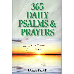 USED Book - 365 Daily Psalms & Prayers by Christine A. Dallman (Paperback) - english