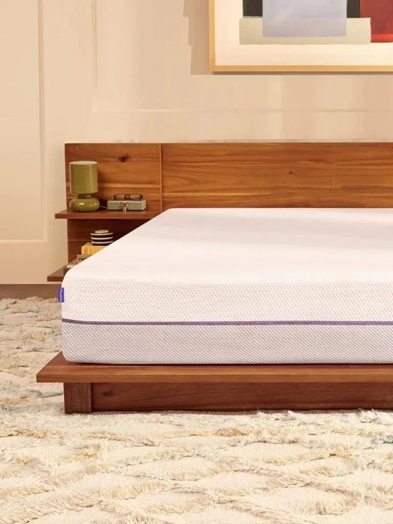 Purple Plus Mattress with GelFlex Grid Technology for Instant Adaptive Support & Advanced Cooling Open Grid Design for Optimal Comfort