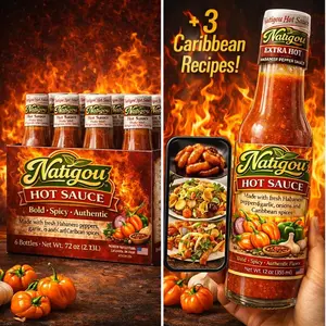 Natigou hot sauce caribbean recipes 12 oz