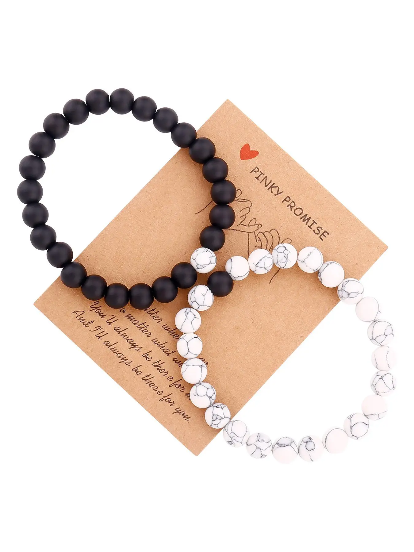 Couple Turquoise Decor Beaded Bracelet Kit, Trendy Stack Bracelet, Fashion Matching Jewelry for Party, Club, Daily Wear, Punk Steetwear Friendship Bra