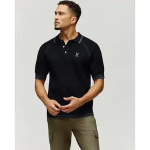 MENS LAZARE KNIT POLO - MT0100165