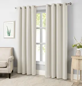 Saro Lifestyle C120.BE52108 52 x 108 in. Blackout Window Curtains - Set of 2