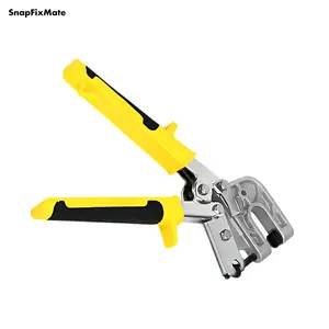 Snapfixmate Hardware Non Slip Metal Studs Crimper Riveting Clamp Heavy Duty Alloy ABS Material One Handed Operation Hand Toolsd Tools